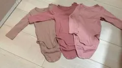 H&M ベビー ロンパース 3枚セット 68cm