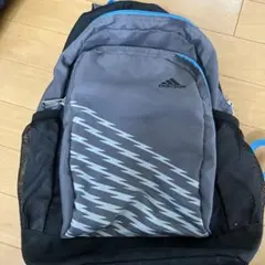 adidas ナイロンリュック グレー