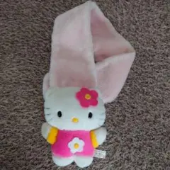 ★HelloKitty ハローキティ 1998年 キャラドルマフラー カオハナ★