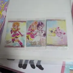 3弾　SS3枚　未開封　プリキュア　ウエハース　カード