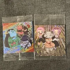 ワンピースウエハース　シークレット2枚セット