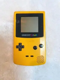ゲームボーイカラー イエロー 本体　画面クリア美品　稼働品です！