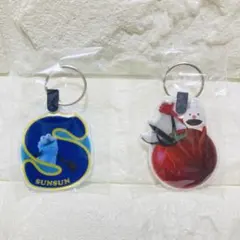 パペットスンスン　リフレクターキーリング　スンスン(S) ノンノン(トマト)