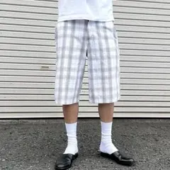 Dickies チェックショーツ 膝下 ワークショーツ ハーフパンツのサムネイル