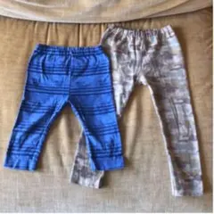 UNIQLO レギンスパンツ 2本セット 100