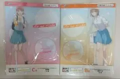 アオのハコ くじ B賞　C 賞 クリアスタンド 鹿野千夏　蝶野雛　アクスタのサムネイル
