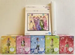 五等分の花嫁 フィギュア ビジュアルアートプレート クリアポスター まとめ売り