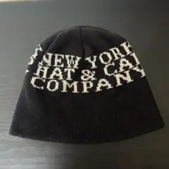 NEW YORK HAT ニューヨークハット　ニットキャップ　ブラック　アメリカのサムネイル