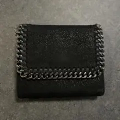STELLA McCARTNEY ブラック三つ折り財布