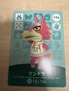 あつまれどうぶつの森　amiibo アミーボカード　Switch ツンドラ