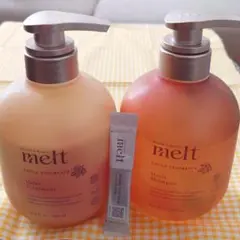 melt モイストシャンプー＆トリートメントセット＋クリーミーメルトフォーム