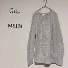 ギャップ GAP ケーブルニットセーター 長袖 ほどよい厚み 綿 カジュアル 春