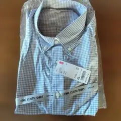 yuyu様専用ユニクロ　ファインクロス　チェック　シャツ　XXL