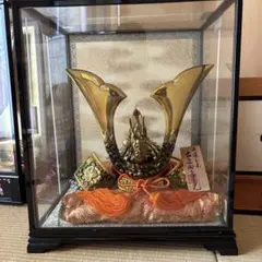 五月人形 兜 正絹 木彫竜 彫金 斑鳩の里 皇宸 青龍 20号 - メルカリ