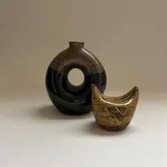 Clive Brooker セラミックオブジェ ミッドセンチュリー 英国陶芸