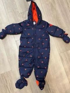 【美品】baby GAP ダウンオールインワン 12-18ヶ月