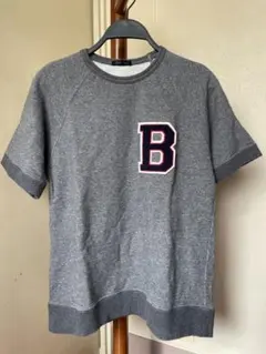 B2nd 刺繍ラグランスリーブTシャツ グレーのサムネイル