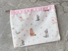 レスポートサック LeSportsac 猫柄ポーチ 大のサムネイル