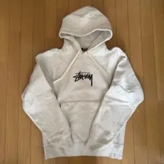 Stussy グレー フード付きパーカー