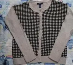GAP Kids 千鳥柄カーディガン160㎝ 受験 通学 入学