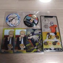 ハイキュー 月島蛍 缶バッジ カード まとめ売り