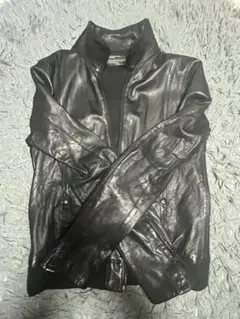 shamaブラックレザージャケット