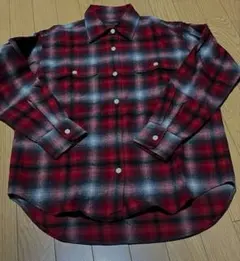 PENDLETON ペンドルトン❤️オンブレチェック 長袖 ウールシャツM