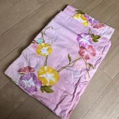 花柄 ピンク 浴衣単品 綿100%