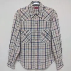 Levi's RED TAB ウエスタン長袖シャツ チェック柄 Lサイズ