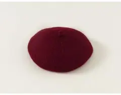 子供キッズ/ベビー ウールベレー帽 ハット キャップ　レッド