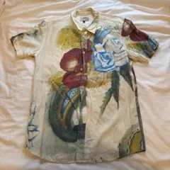 COOGI クージー NOUVEAU 総柄シャツ 柄シャツ オーストラリア製 - メルカリ