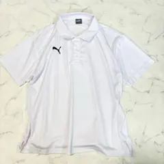 【美品】プーマ 半袖シャツ メンズ 白 5XL 大きいサイズ 日本製のサムネイル
