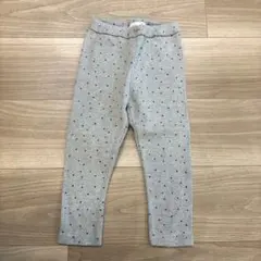 ZARA グレー ドット柄 レギンス 2-3歳　98