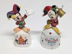 ミッキーマウス 15周年記念 1998年クリスマスファンタジー ベル セット