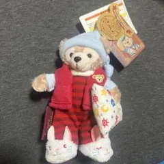 ダッフィー　ぬいぐるみ　ストラップ　アンコールコレクション　タグ付き