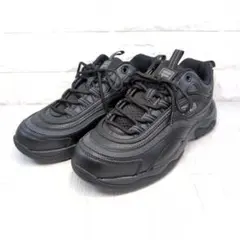 人気⭐️FILA プロムナード 厚底スニーカー 25cm ブラック