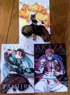 鬼滅の刃 ポストカードガム 3枚