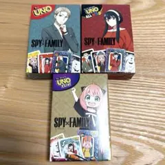 マクドナルド　SPY×FAMILY UNO アーニャ　ロイド　ヨル