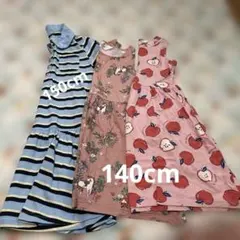 H&M 子供用ドレス 3点セット　夏服　まとめ売り