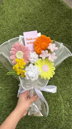モールフラワー 花束 韓国ブーケ 枯れない花 ハンドメイド プレゼント