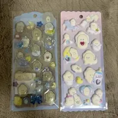 つぶらな瞳 ウォーターシール、ぷくぷくシール なまがき