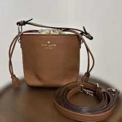 kate spade ブラウンショルダーバッグ