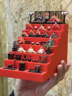フェリシモ ママが作って贈りたい宝物みたいな おひなさま 完成品