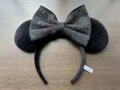 ミッキーマウス耳カチューシャ ビーズ装飾