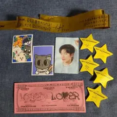 TXT アプグレ特典　テヒョン　ダゴニャン　落下物　銀テ　星　お札　メンシプ