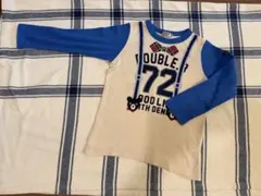 DOUBLE.B ボウタイプリント 長袖カットソー 120cm