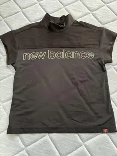 New Balance Golf モックネックシャツ ブラックのサムネイル