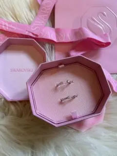 新品！Swarovski シルバーリング 2点セット