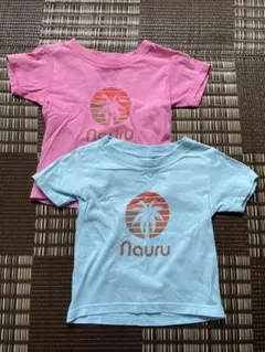 ナウル ロゴ Tシャツ 2枚セット100