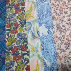 リバティ　タナローン　カットクロス　５枚